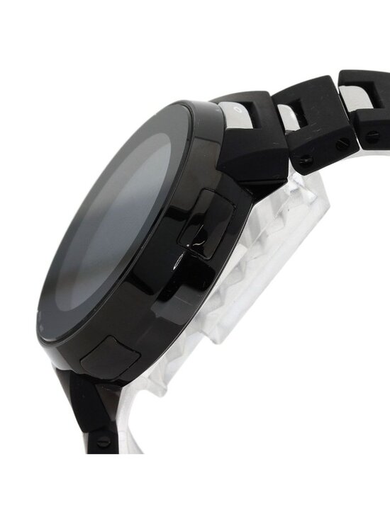 Gucci 114.2 Eye World Time Digital Watch SS Ssx Rubber